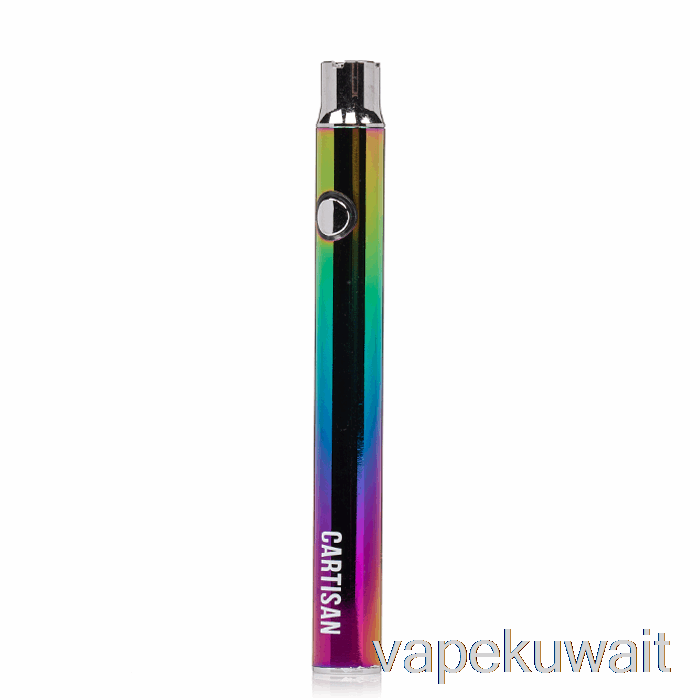 مجموعة Cartisan Button VV 400 510 بطارية Rainbow Vape Pod